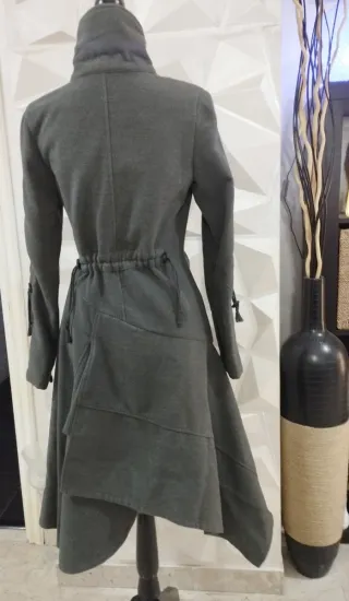 Cappotto Gotico Donna Grigio