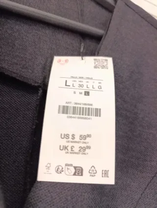 Vestido Zara midi efecto dos piezas