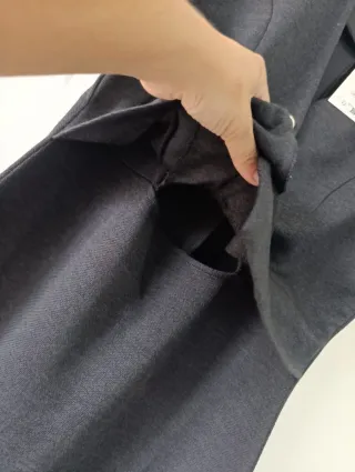 Vestido Zara midi efecto dos piezas