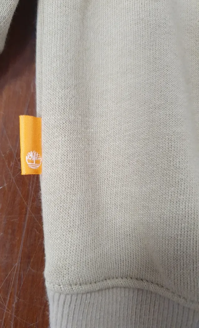 Felpa Timberland con cappuccio beige taglia S