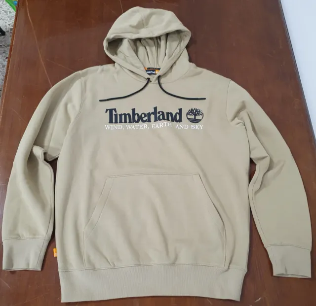 Felpa Timberland con cappuccio beige taglia S