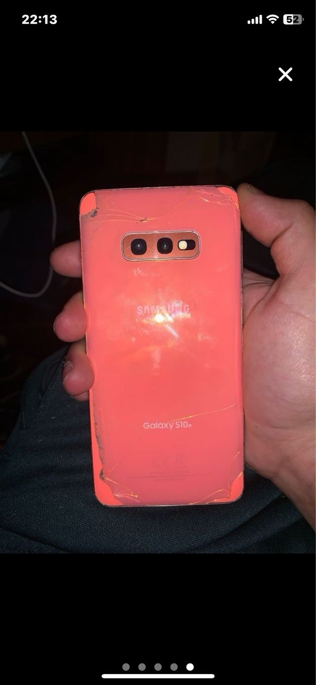 iPhone 8 y Samsung S10e Negro