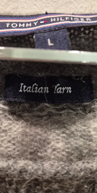 Jersey Tommy Hilfiger Rayas Gris