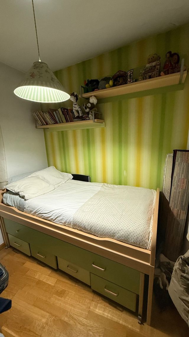 Cama nido con cajones