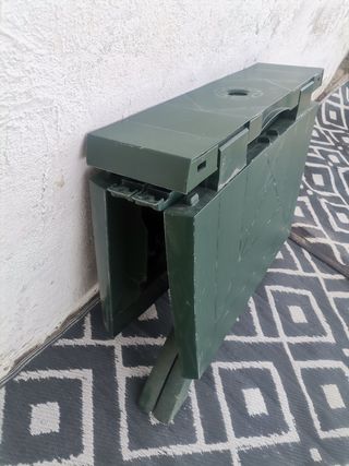 mesa jardín plegable