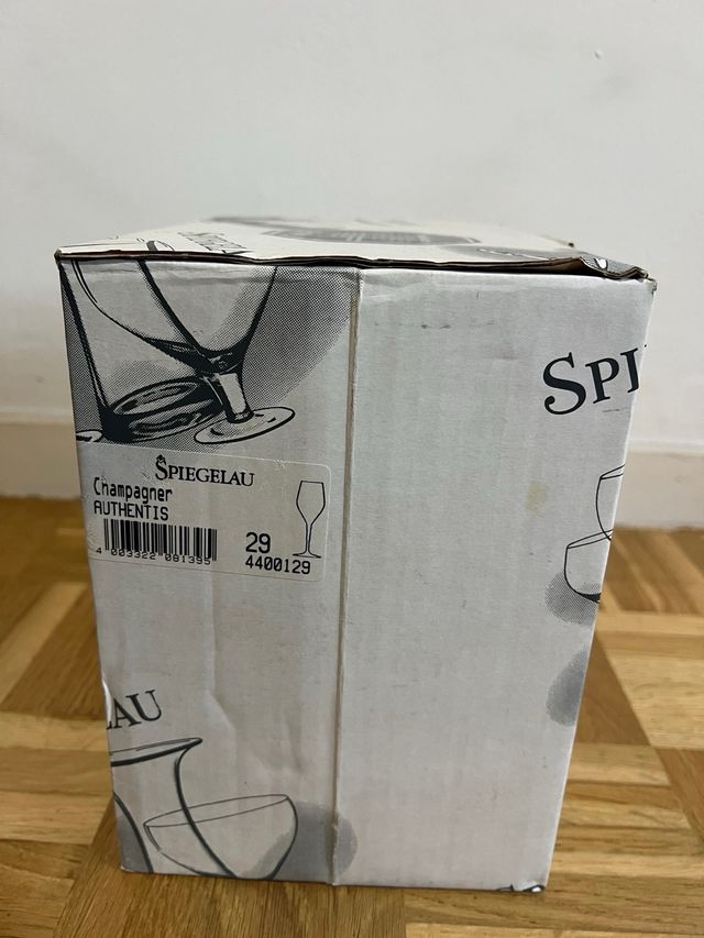 Set di 6 Calici per Champagne Spiegelau in Cristallo