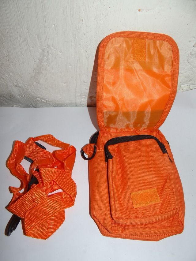 Bolso bandolera pequeño naranja, nuevo a estrenar