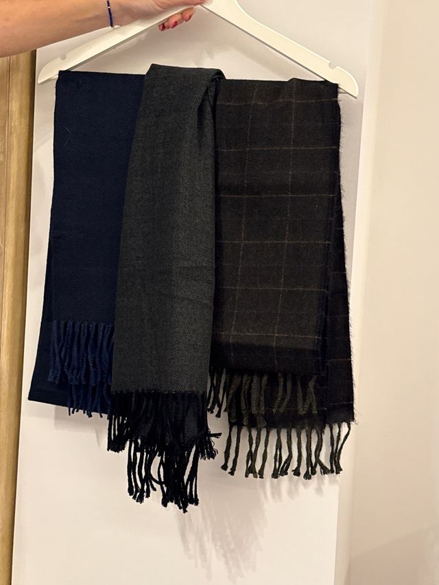 Lote 3 bufandas PDH y Serra