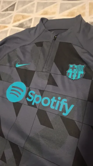 Chaqueta FC Barcelona Spotify Nike Gris