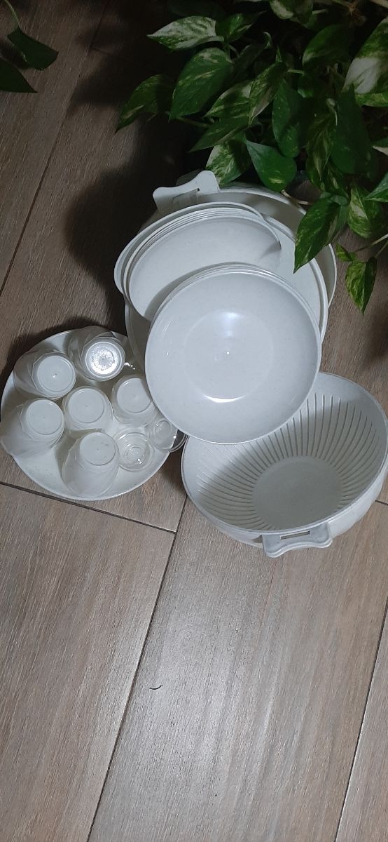 Set Pic Nic 6 persone bianco