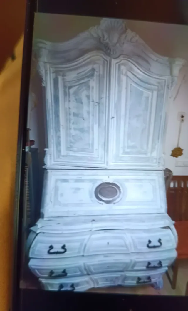 Armario Francés Antiguo Madera