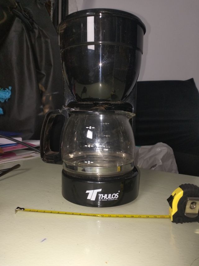 Cafetera Thulos Negra