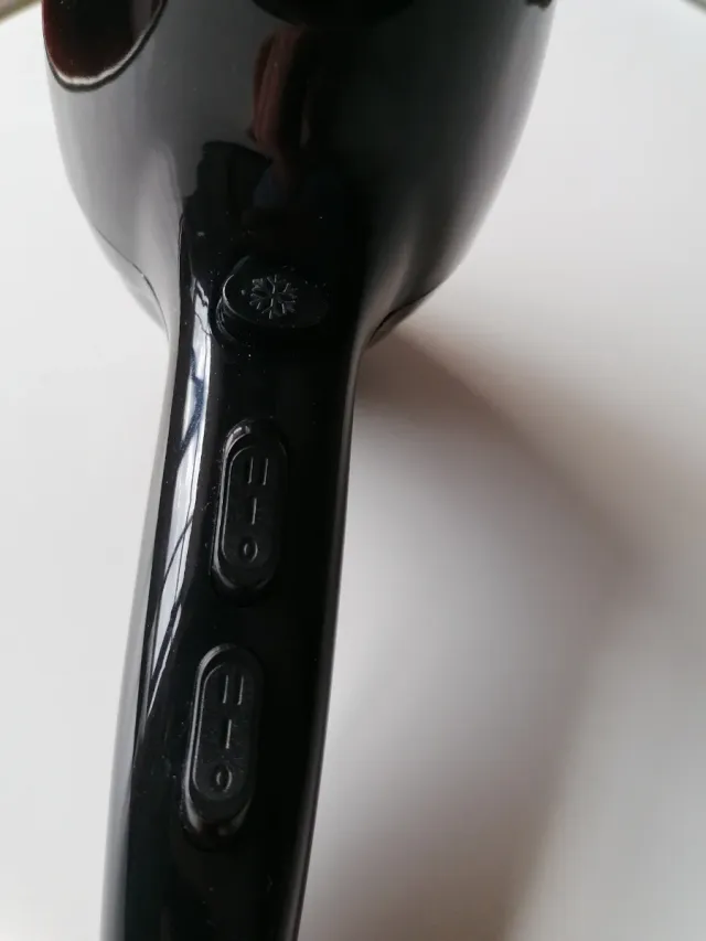 Secador de pelo Elegant Rock negro