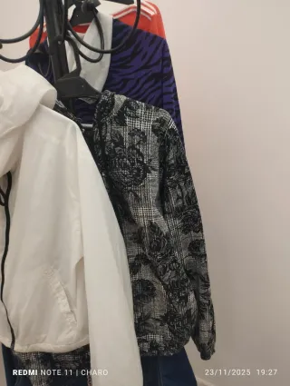 Chaqueta Puma Naranja con Cremallera