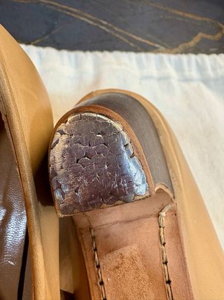 Zapatos Senovilla Flamenco Piel Beige