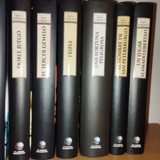 Colección libros lectura Ken Follet/