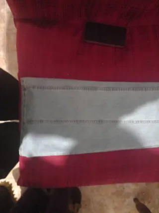 Pantalón campana azul