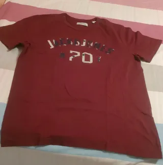 Camiseta Jack & Jones Talla M Roja