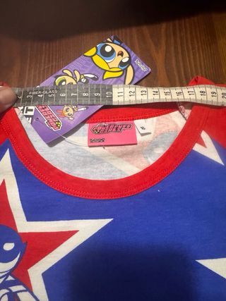 Camiseta Súper Nenas estrellas