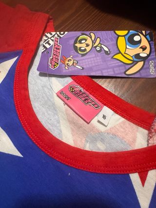 Camiseta Súper Nenas estrellas