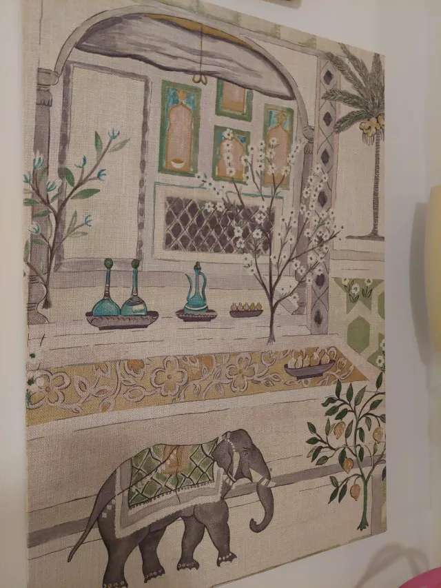 Tapiz decorativo elefante oriental