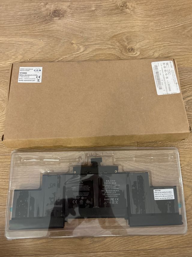 Batería Macbook A1618