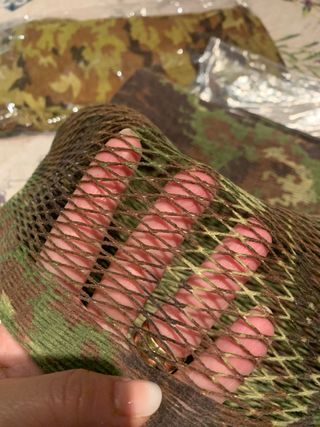 Sciarpa militare retata mimetica