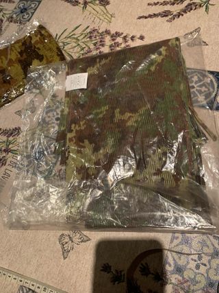 Sciarpa militare retata mimetica