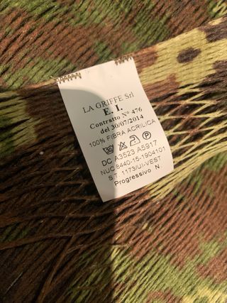 Sciarpa militare retata mimetica