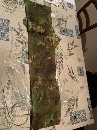 Sciarpa militare retata mimetica