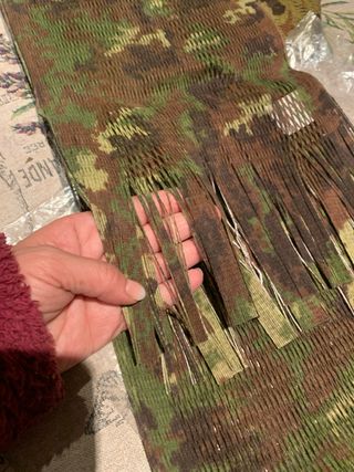 Sciarpa militare retata mimetica