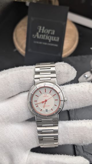 Omega Seamaster Acciaio Bianco/Rosso