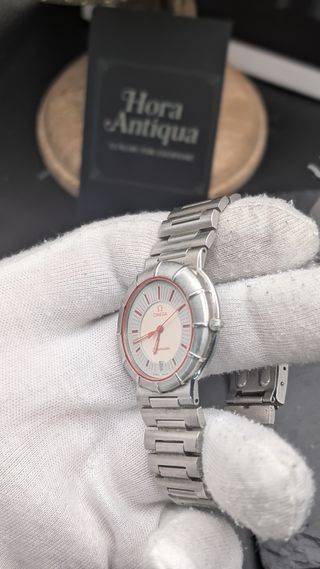 Omega Seamaster Acciaio Bianco/Rosso