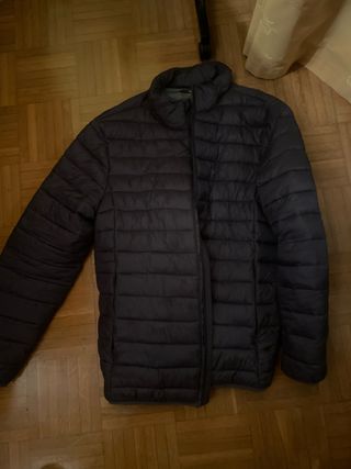 Cazadora acolchada negra XL