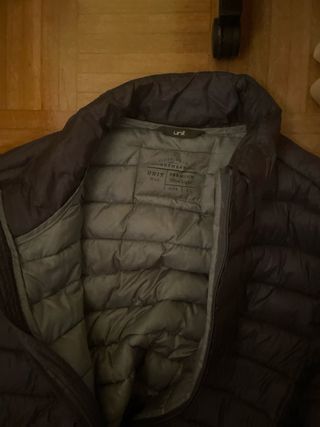 Cazadora acolchada negra XL