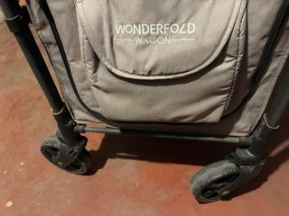 Carro de paseo 4 plazas gris .