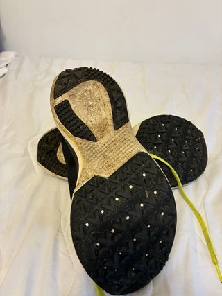 Zapatillas running Craft Ultra 4negras y amarillas