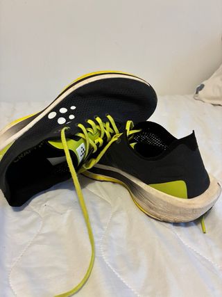 Zapatillas running Craft Ultra 4negras y amarillas