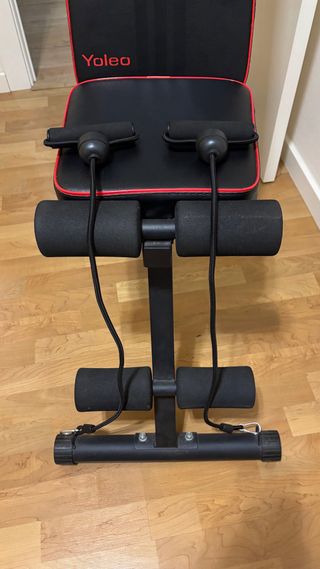 Banco de musculación Yoleo con bandas