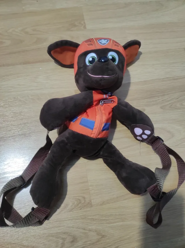 Mochila Peluche Zuma Paw Patrol