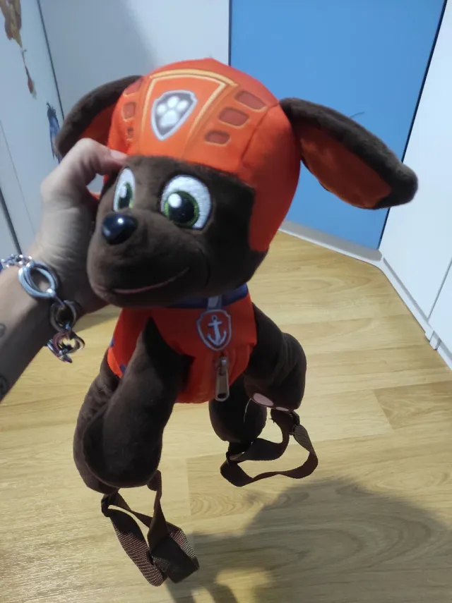 Mochila Peluche Zuma Paw Patrol