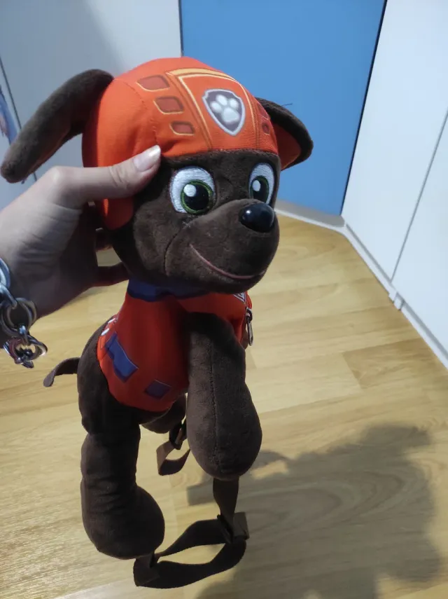 Mochila Peluche Zuma Paw Patrol