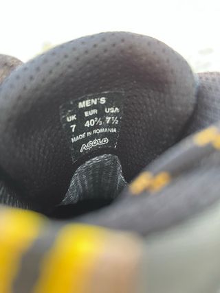 Botas de montaña Asolo azules y grises