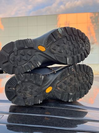 Botas de montaña Asolo azules y grises