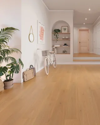 12 cajas+recortes Suelo Finfloor Roble Crescendo