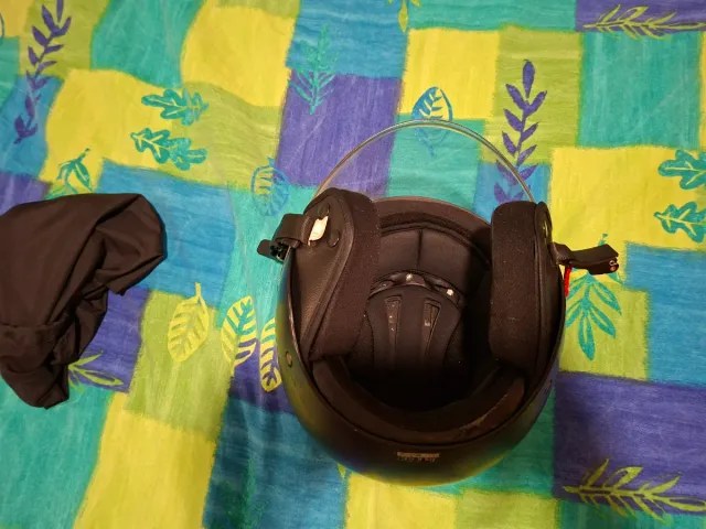 Casco Moto SHIRO Negro con Visera