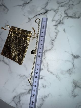 Bracciale con cuore e chiusura a T