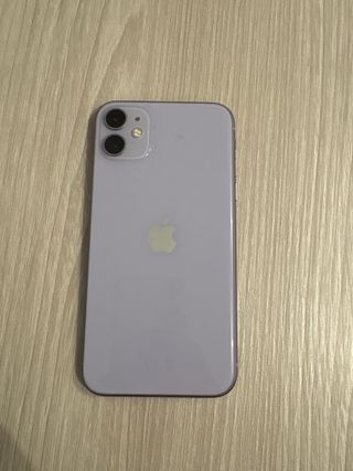 iPhone 11 128GB Lavanda + Cable.