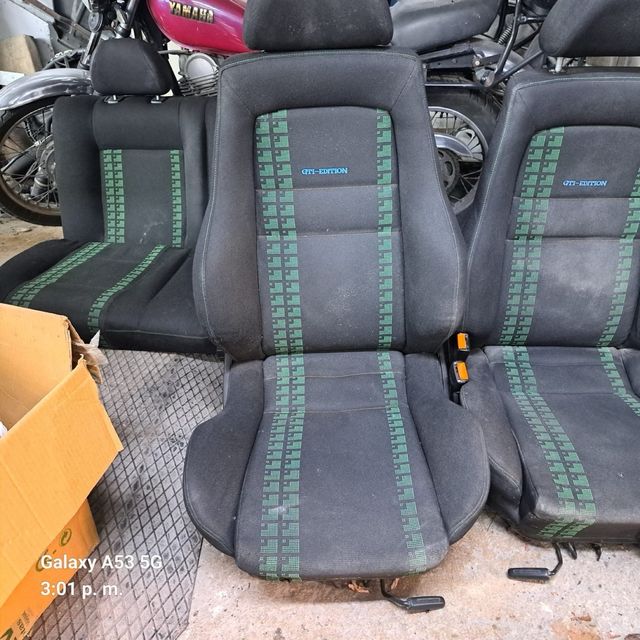 Asientos Golf MK3 Recaro GTI Edition