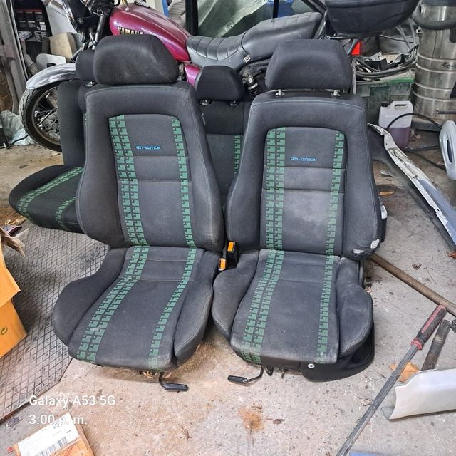 Asientos Golf MK3 Recaro GTI Edition